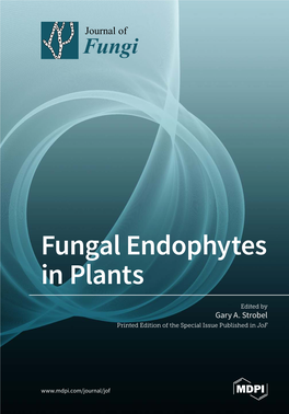 Fungal Endophytes in Plants