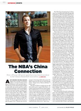 The NBA's China Connection