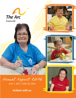 Annual Report 2016 JULY 1, 2015 - JUNE 30, 2016