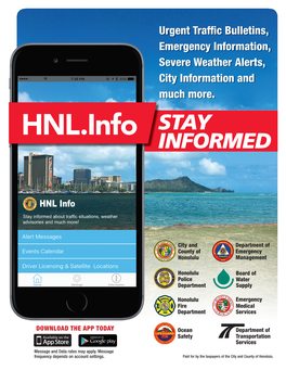 Resource Hub HNL Info