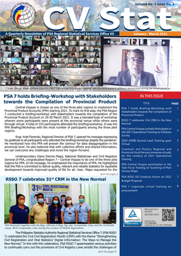 PSA 7 Holds Briefing-Workshop with Stakeholders Towards The