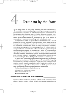 4 Terrorism by the State