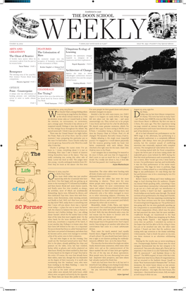 The Doon School Weekly