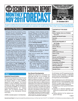 Security Council Report