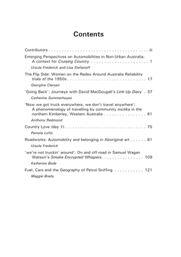 Automobility in Aboriginal Australian History