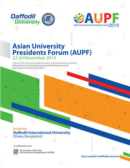 Asian University Presidents Forum2019