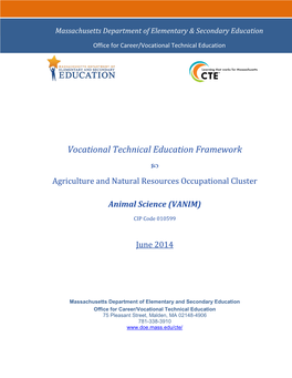 VTE Framework: Animal Science