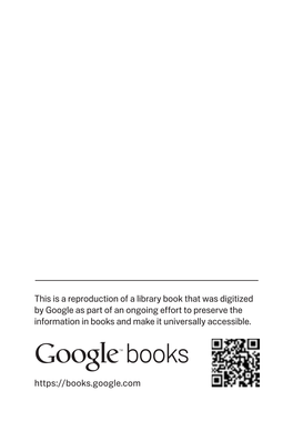 This Is a Reproduction of a Library Book That Was Digitized by Google As