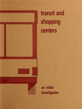 Transit and Shopping Centers