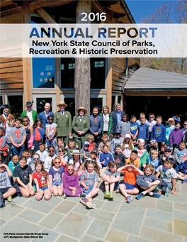 2016 State Council of Parks Annual Report (Pdf)