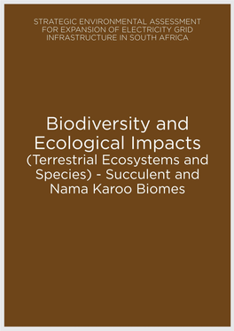 Succulent and Nama Karoo Biomes
