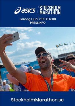 Stockholmmarathon.Se ASICS STOCKHOLM MARATHON 1 JUNI 2019