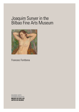 Joaquim Sunyer in the Bilbao Fine Arts Museum