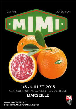 Programme MIMI 2015