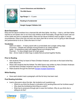 The Wild Swans Lesson Plan