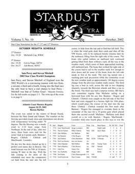 Local Star Class Newsletter