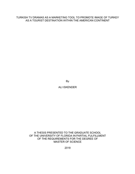 University of Florida Thesis Or Dissertation Formatting