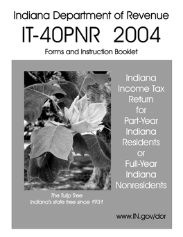 Which Indiana Tax Form Should I File? Area on Page 2 to See If You If Filing a Return for a Deceased Individual, an Executor Or Qualify to File Form IT-40EZ)