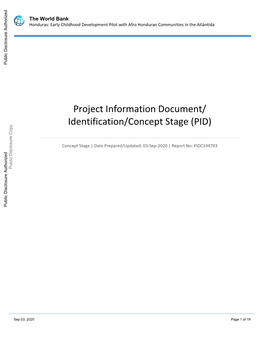 World Bank Document