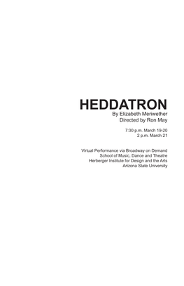 HEDDATRON Program.Indd