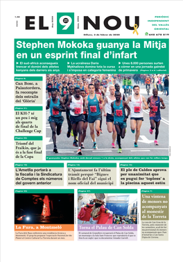 Stephen Mokoka Guanya La Mitja En Un Esprint Final D'infart