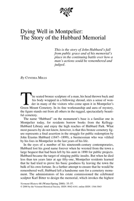 The Story of the Hubbard Memorial