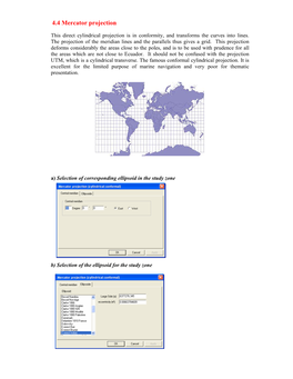 4.4 Mercator Projection