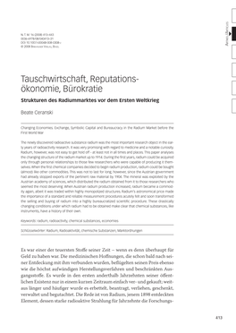 Tauschwirtschaft, Reputations Ökonomie, Bürokratie