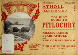 Atholl Illustrated New Popular Tourist Guide to Pitlochry