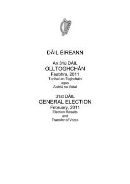 Dáil Éireann Olltoghchán General Election