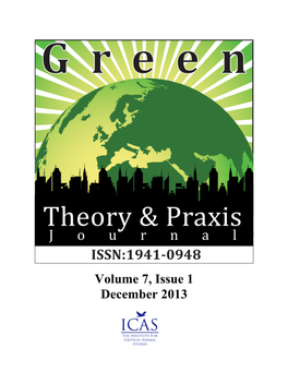 Volume 7, Issue 1 December 2013