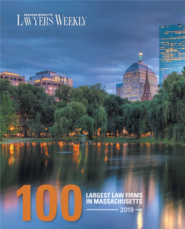 100Largest Law Firms in Massachusetts 2019