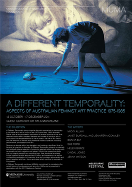 A Different Temporality: Feminist Art, 2011