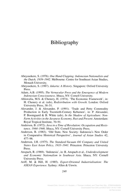 Bibliography