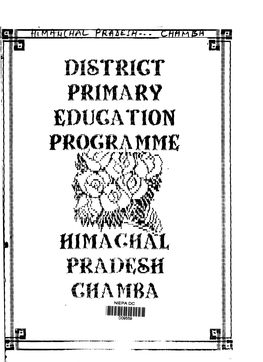 DPEP HIMACHAL PRADESH CHAMBA-D-9559.Pdf