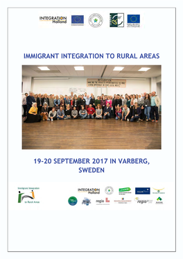 Immigrant Integration to Rural Areas 19-20