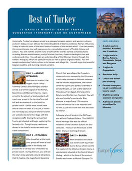 Best of Turkey