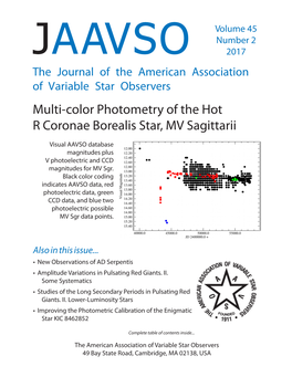 Multi-Color Photometry of the Hot R Coronae Borealis Star, MV Sagittarii