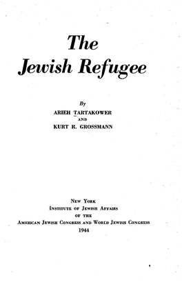 The Jewish Refugee