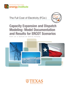 Model Documentation and Results for ERCOT Scenarios