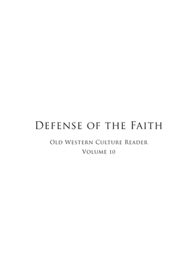 Defense of the Faith Reader DANIEL 2.0.0.Indd