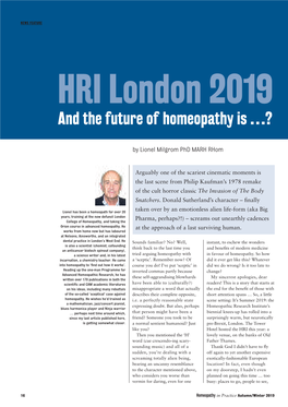 HRI London 2019 by Lionel Milgrom