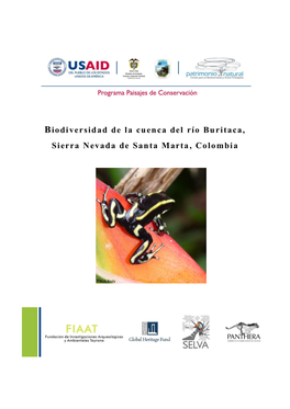 Biodiversidad De La Cuenca Del Río Buritaca, Sierra Nevada De Santa Marta, Colombia