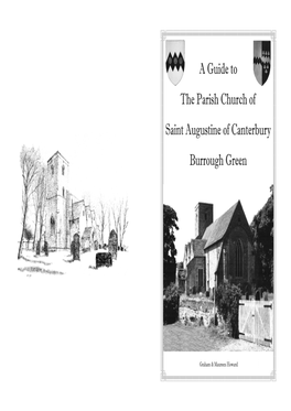 A Guide to the Parish Church of Saint Augustine of Canterbury, Burrough Green