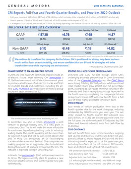 Earnings Release Q4 2019