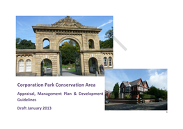 Conservation Area: Map: Corporation Park Appraisal
