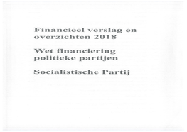 Financieel Verslag SP 2018