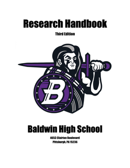 Research Handbook Third Edition