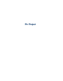 Ptv Project PREFACE
