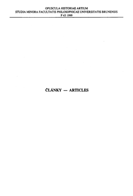 Clanky — Articles
